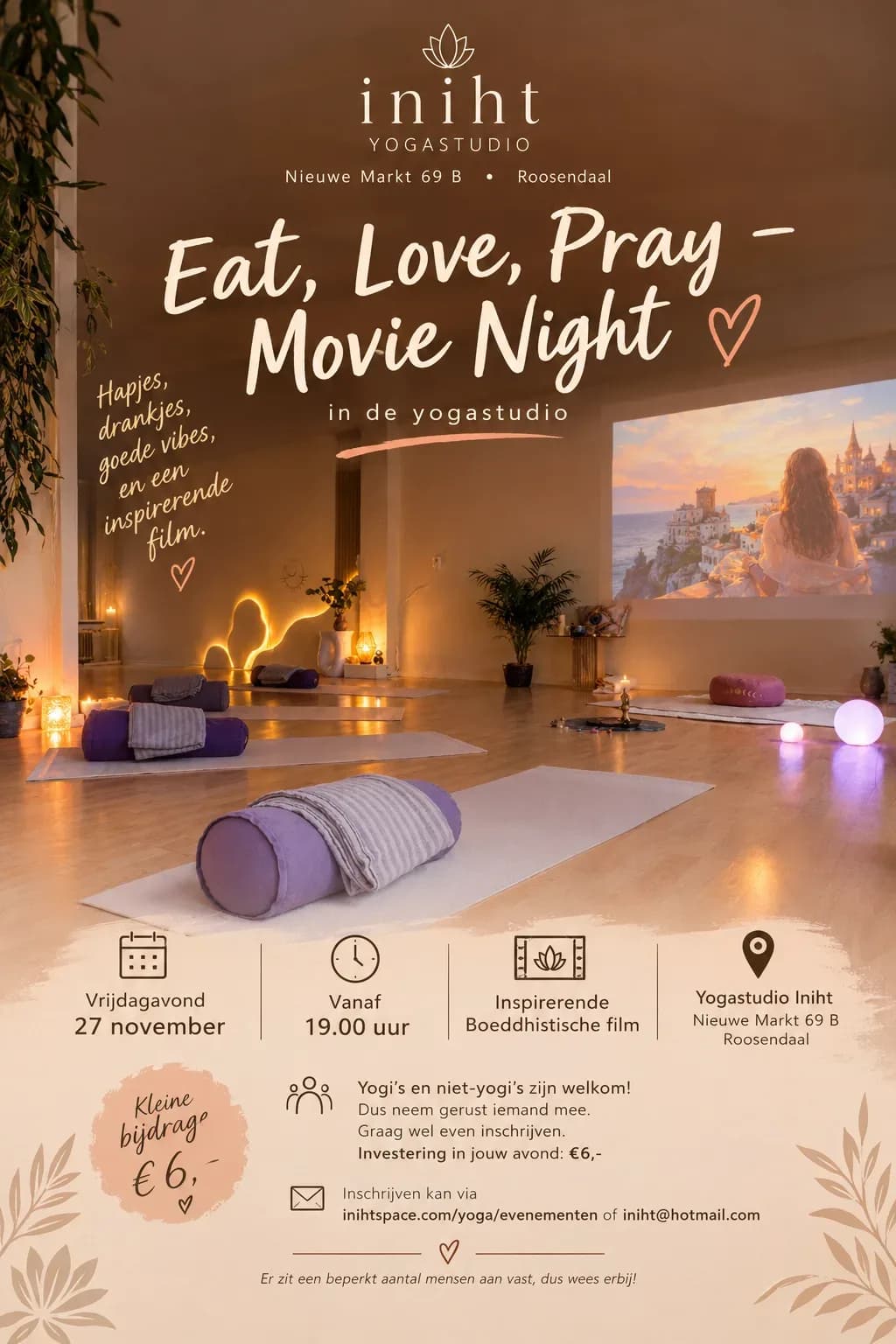 MOVI NIGHT: Eat, Pray, Love