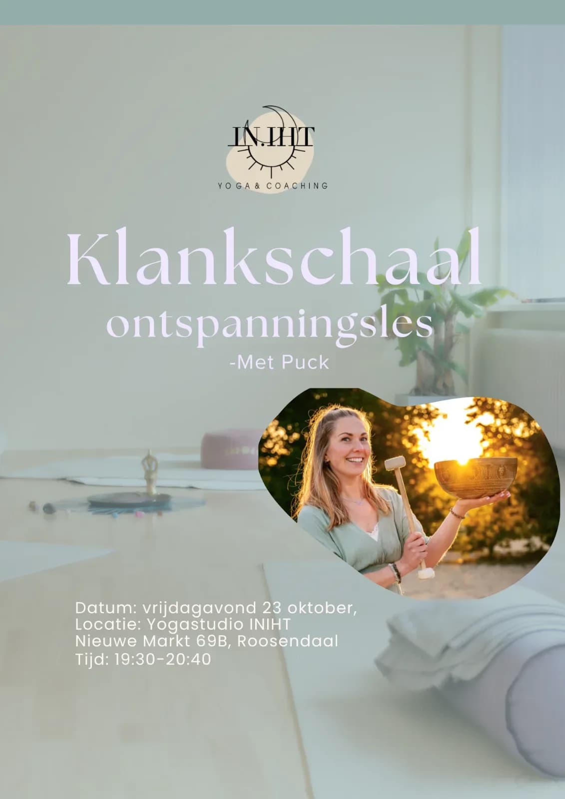 Lesafbeelding van Klankschaal ontspanningsles